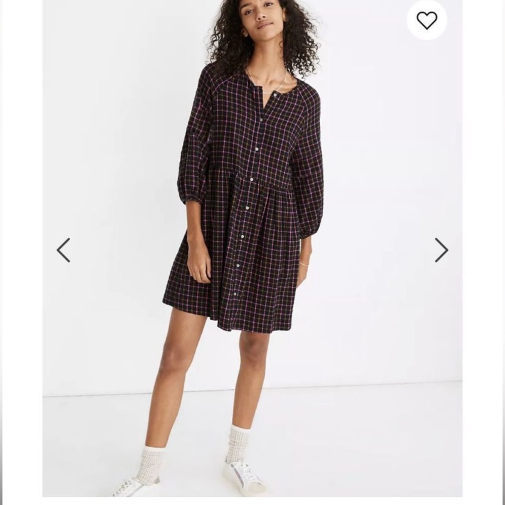 Madewell flannel dress - Picture 2 of 4